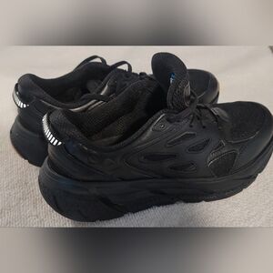 UNISEX Hoka Clifton L Black Athletic Shoes
